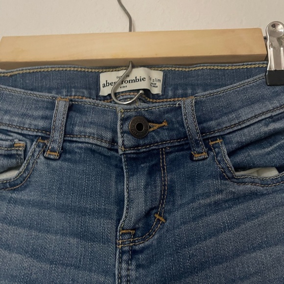 Abercrombie kids high rise Jean Size 14 Slim - Picture 6 of 6